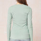 Entro - Long Sleeve V-Neck Top