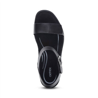 Aetrex - Women's Mae Adjustable Quarter Strap Heel