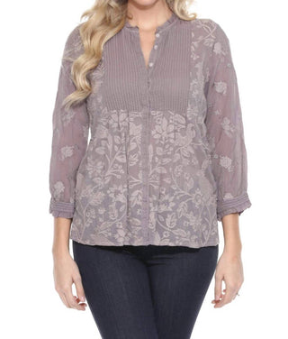 Johnny Was - Blusa Tabira Bunny