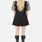 Ganni - Fringed Organza Mini Dress