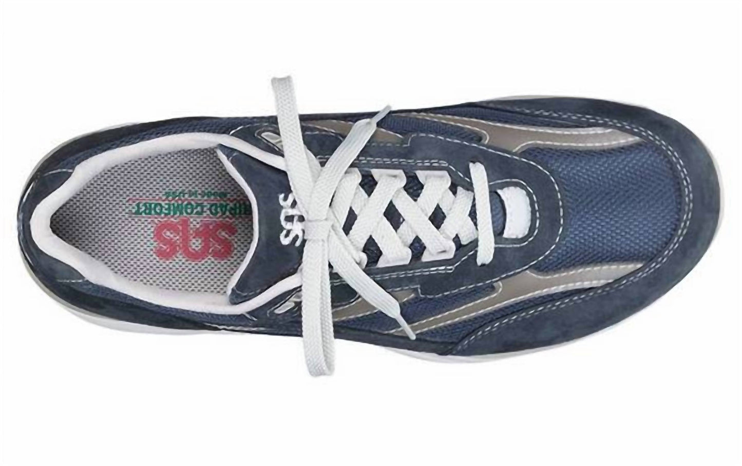 Sas - Men's Journey Mesh Lace Up Sneaker - Wide