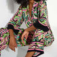 Joseph Ribkoff - Woven Paisley Print Boxy Top