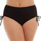 Caribbean Joe - Back Plus Size Adjustable Side Tie Tankini Bottom