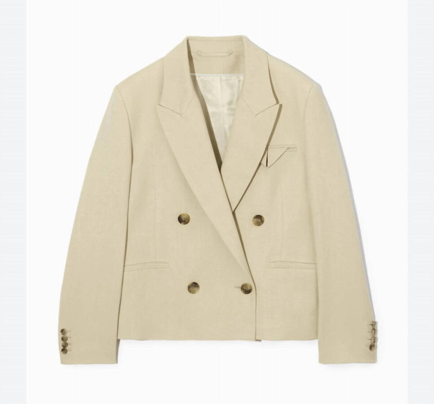 Cos - Double Breasted Cropped Blazer