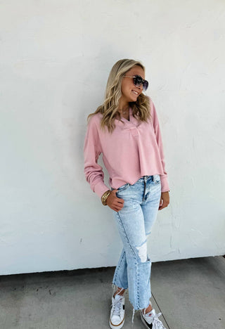 Blakely - Rowan Raw Hem Hoodie