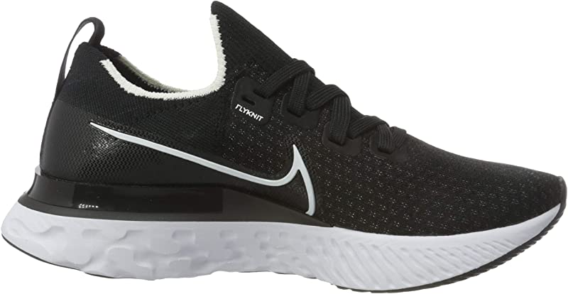 Tênis de corrida Nike React Infinity Run Flyknit feminino, preto
