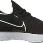 Tênis de corrida Nike React Infinity Run Flyknit feminino, preto