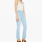 Mother - The Hustler Ankle High Rise Fray Jeans