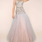 Mac Duggal - Beaded Illusion Bodice Ball Gown