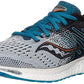Tênis de corrida Saucony Freedom 3 masculino, cinza/azul, tamanho 7 D(M) EUA