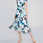 Joseph Ribkoff - A-line Wrap Dress