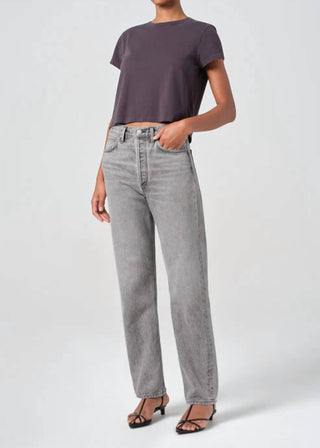 Agolde - Camiseta Adine Shrunken