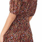 Free People - Bonnie Floral Chiffon Mini Dress