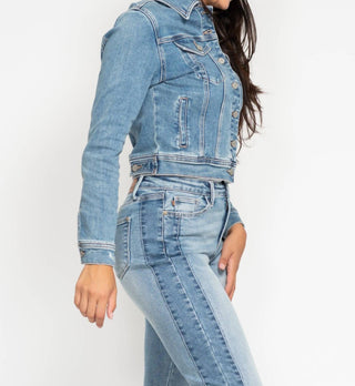 Judy Blue - Classic Vintage Wash Denim Jacket