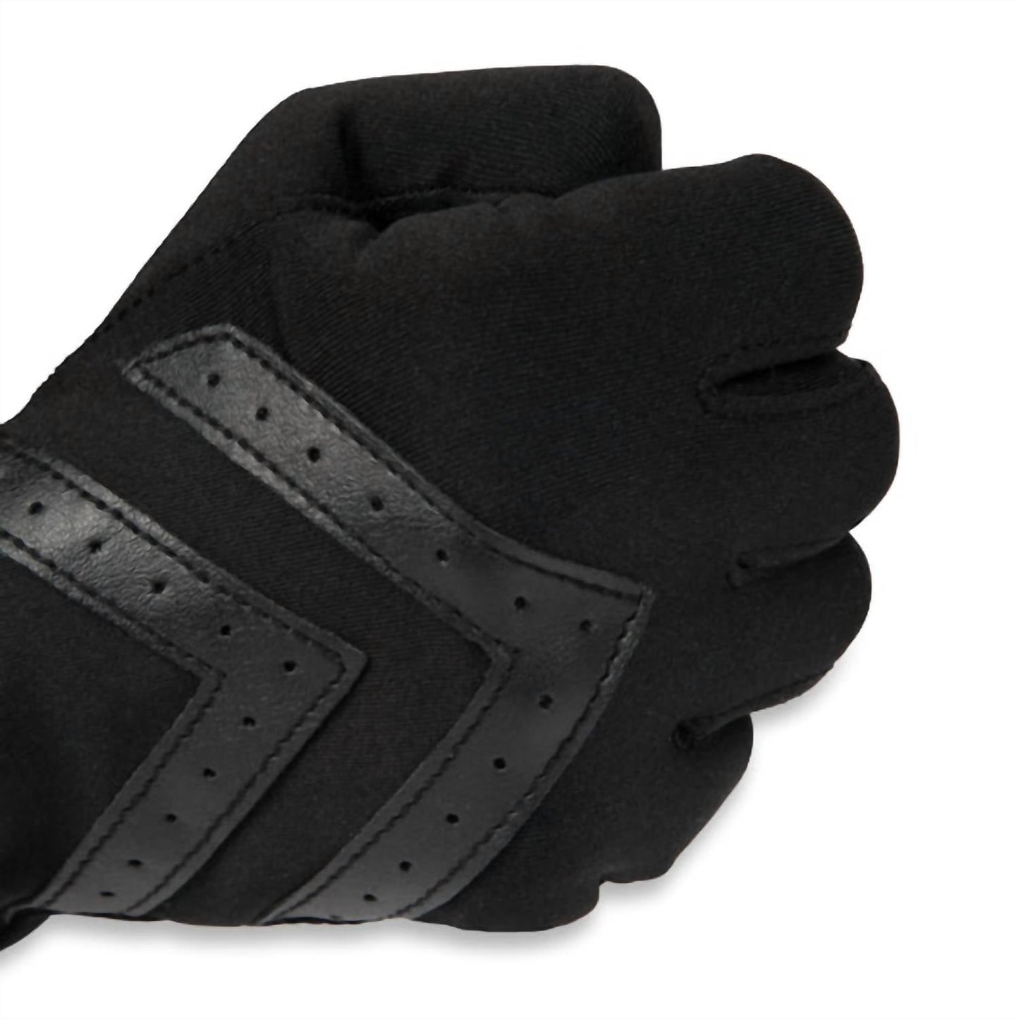 Isotoner - Women's Spandex Shortie Glove With Chevron Detail