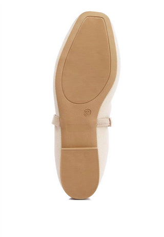 Rag Company - Women's Sassie Pearl Embellished Ballerina Flats
