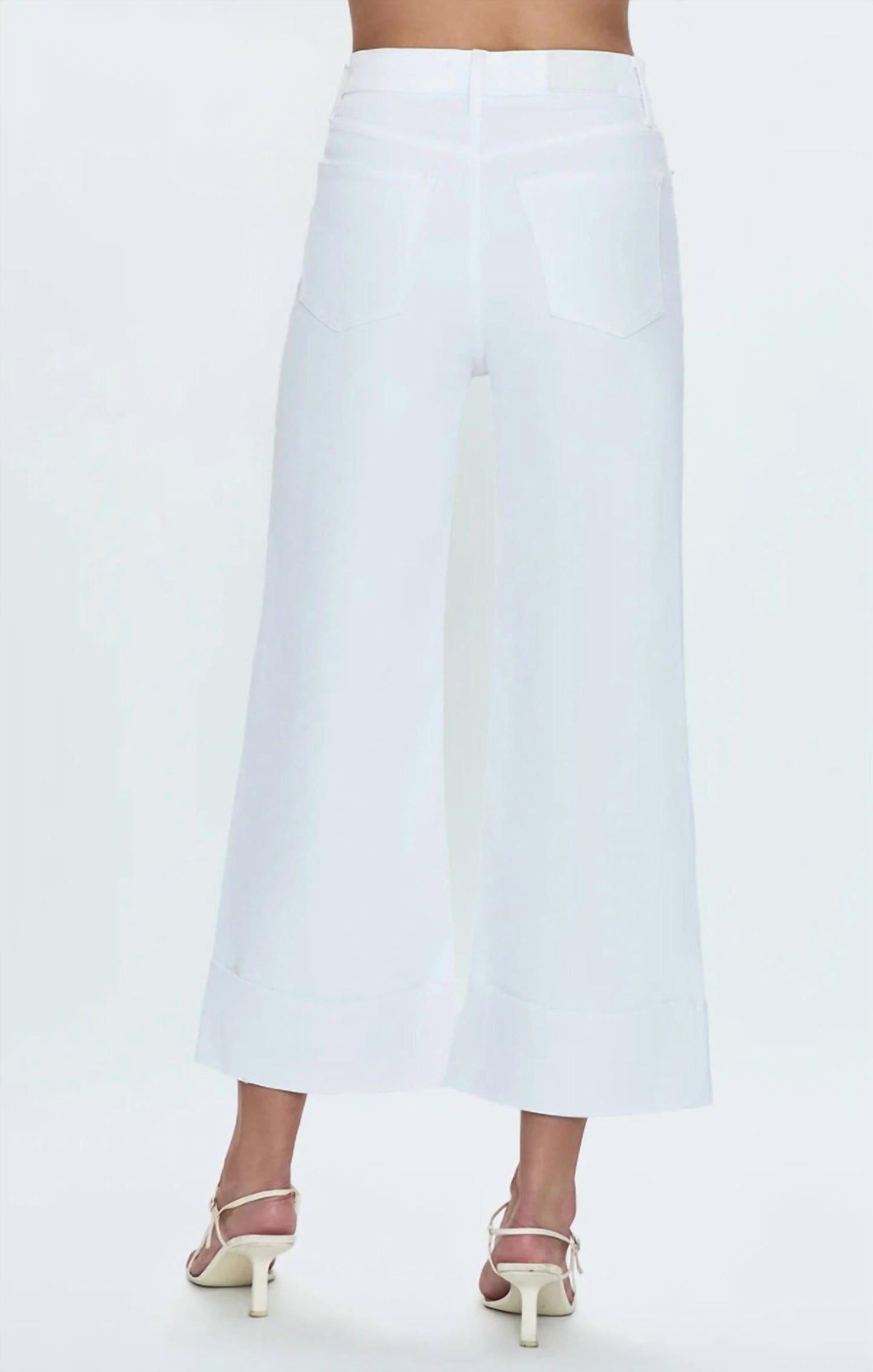 Pistola - Lana Crop High Rise Wide Leg Jean