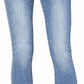 Judy Blue - Mid-rise Bleach Splash Shark Bite Hem Skinny Jeans
