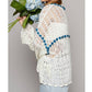 Pol - CARDIGAN WITH ROPE TRIM