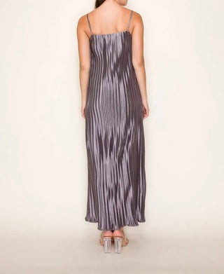 B.Right - Plisse Sleeveless Midi Dress