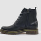 Kcr Group - Women's Premium Leather Zip-Up Boots