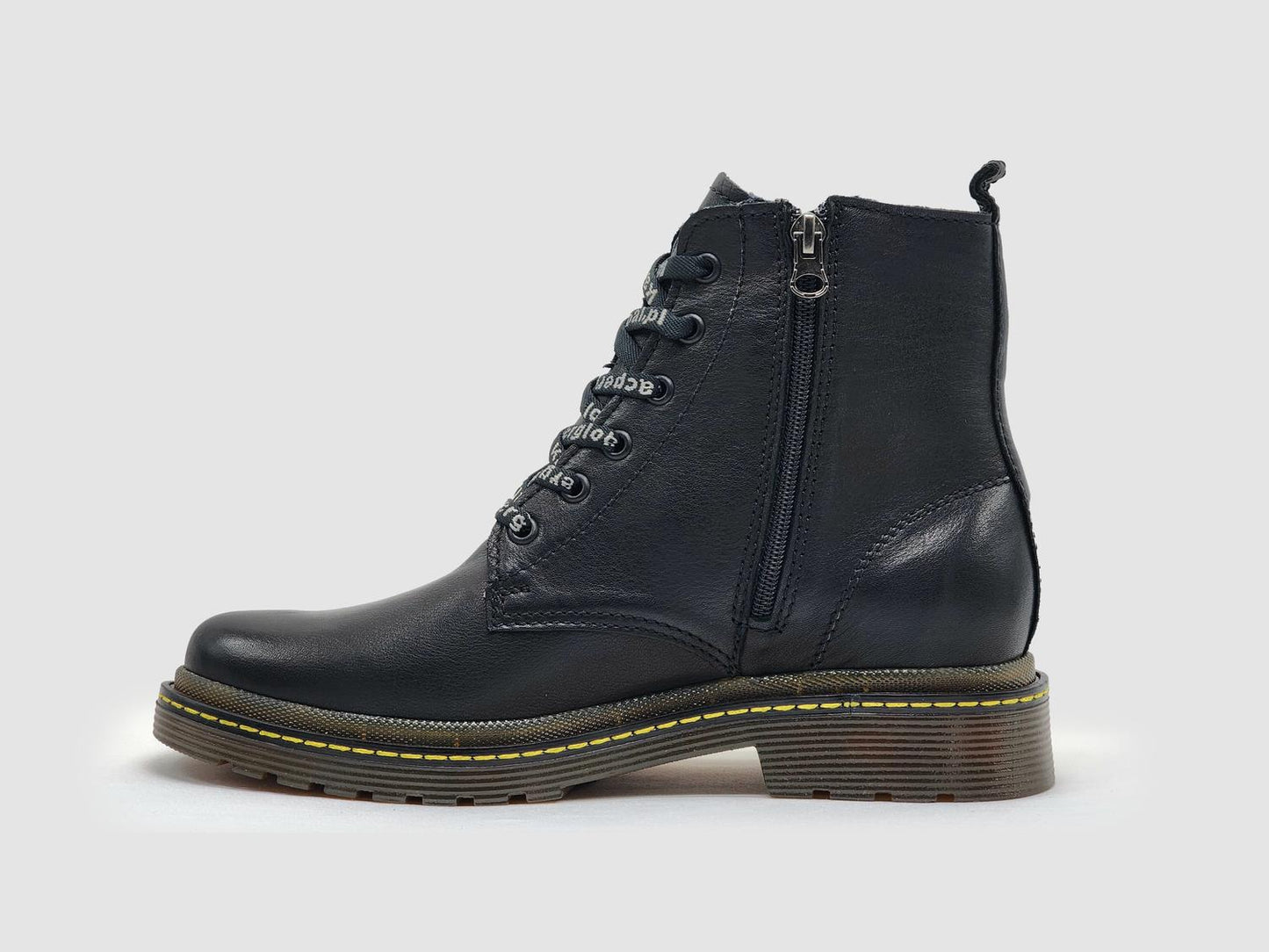 Kcr Group - Women's Premium Leather Zip-Up Boots