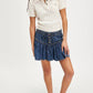 Free People - Roselle Denim Mini Skirt