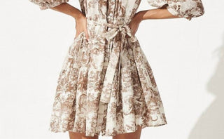 Hidden - Toile Mini Dress