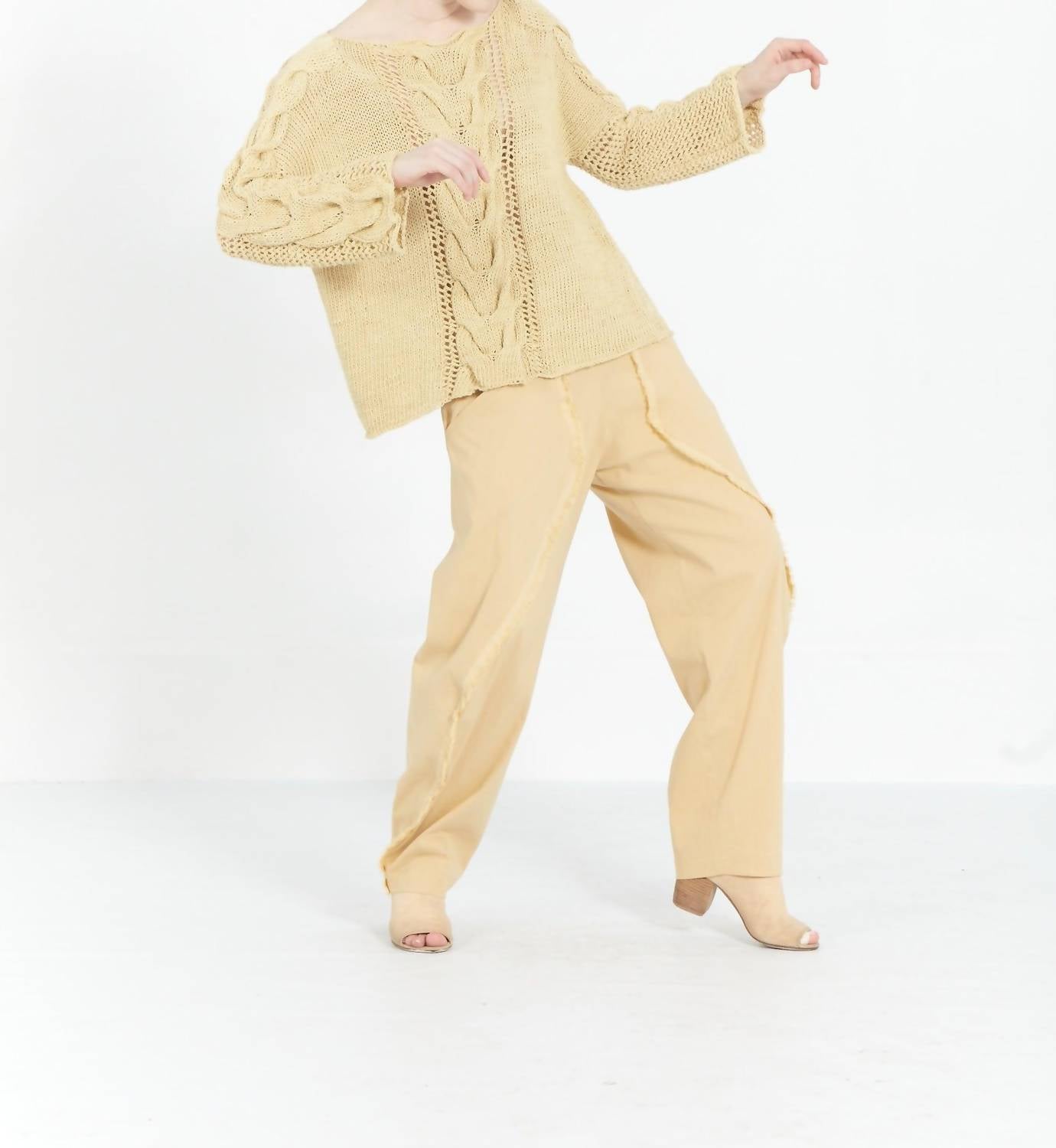 Matthildur - Sunn Knitted Long Sleeve Sweater