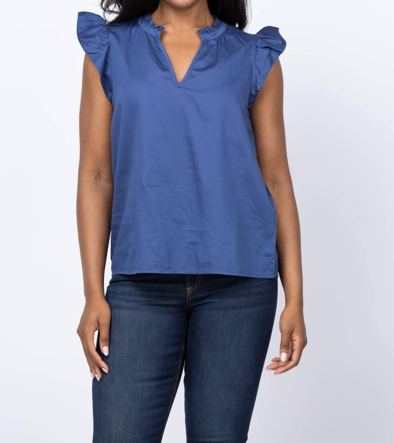 Dylan - Gracie Ruffle Sleeve Top