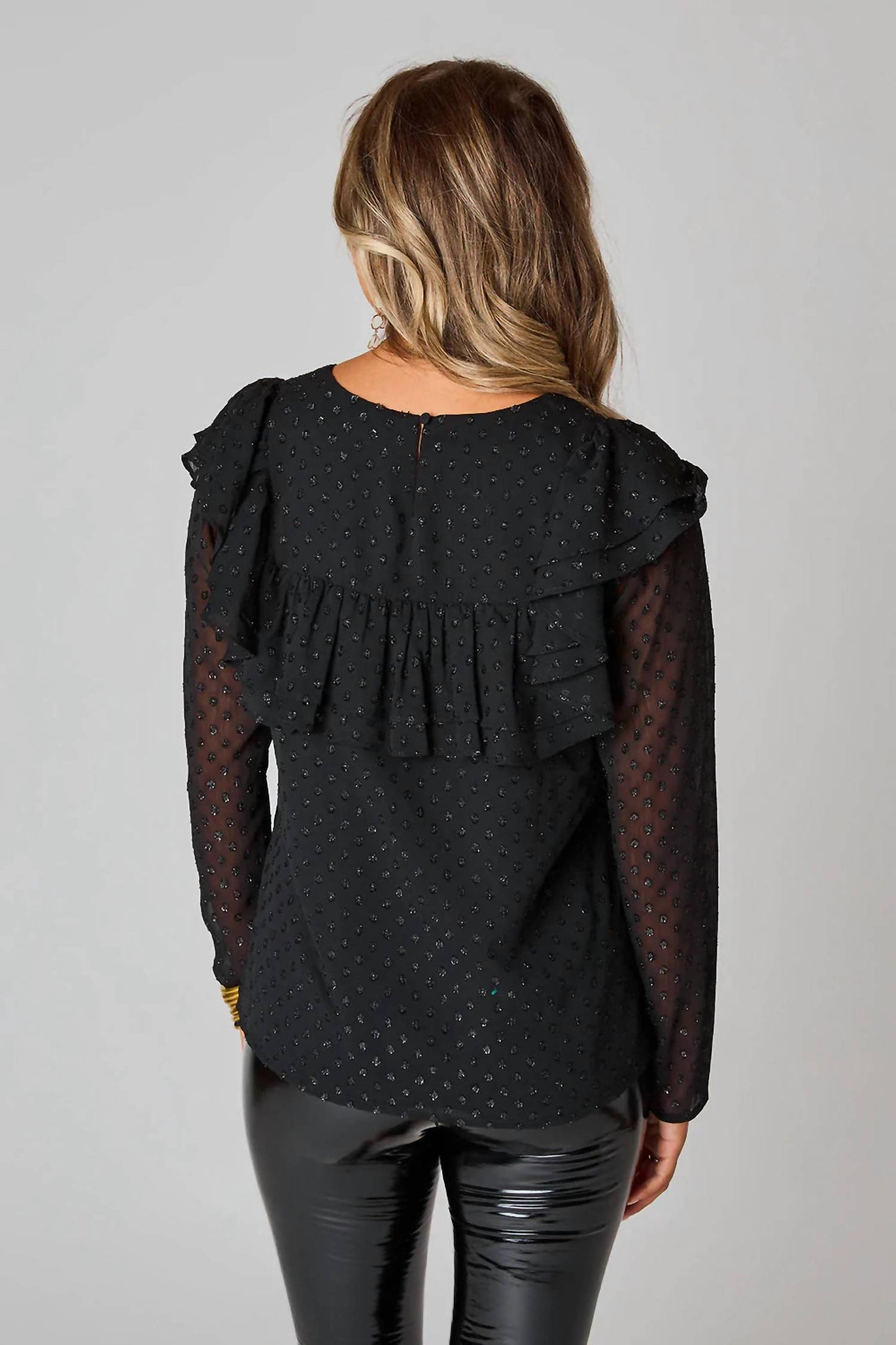 Buddylove - Prairie Ruffle Long Sleeve Top