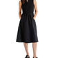 Steve Madden - Berlin Half Zip Sleeveless Midi Dress
