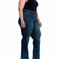 1822 Denim - Plus Shapewear High-rise Bootcut Jeans