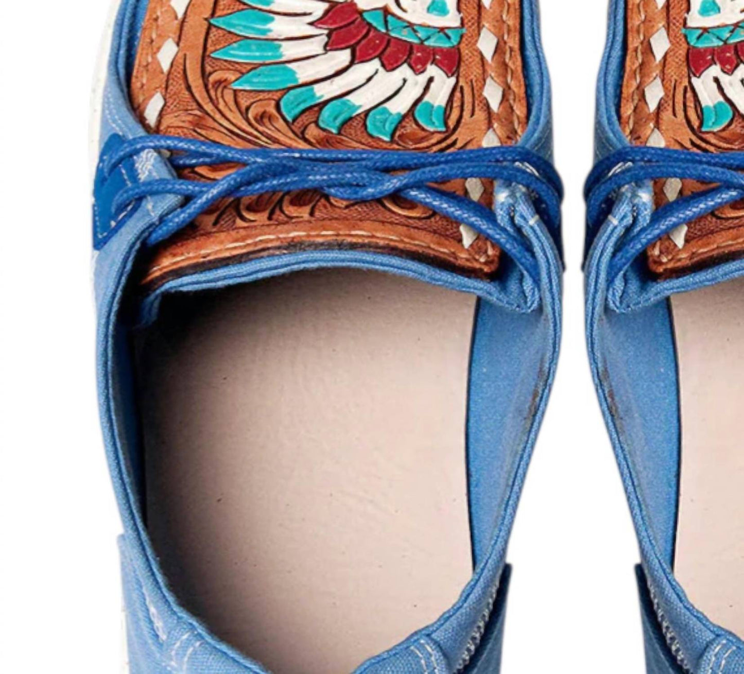 American Darling - Women's Hand Tooled Moccasins