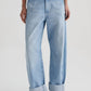 Ag Jeans - Mercer Cuffed Barrel-leg Jeans