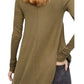Free People - January Ribbed Scoop-neck T-shirt