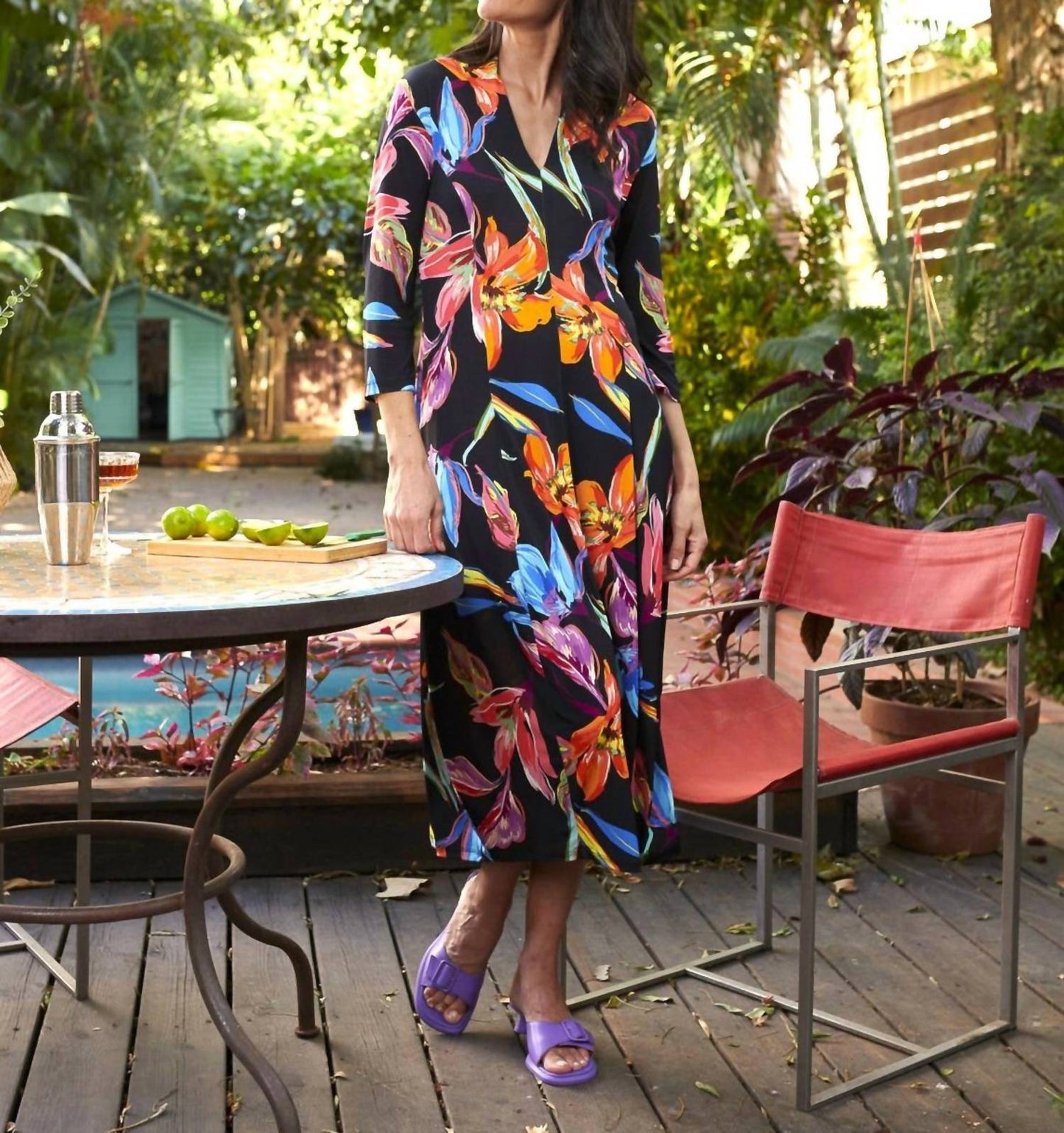 Alembika - Hibiscus Cocoon Dress