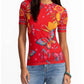 Johnny Was - ELEANOR SHORT SLEEVE MESH TEE