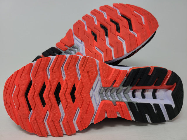 Tênis de corrida feminino 361 Degrees Strata 3 preto/Hazard tamanho 8 B(M) EUA