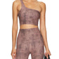 Beyond Yoga - Softmark One Shoulder High Cropped Tank Top