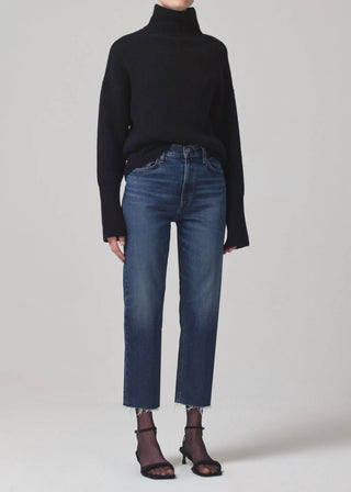 Citizens Of Humanity - Calça Jeans Daphne Crop High Rise Stovepipe