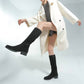 Bussola - Women's Alexis Suede Knee-high Boots