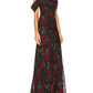 L'Agence - Kenna Cowl Neck Dress
