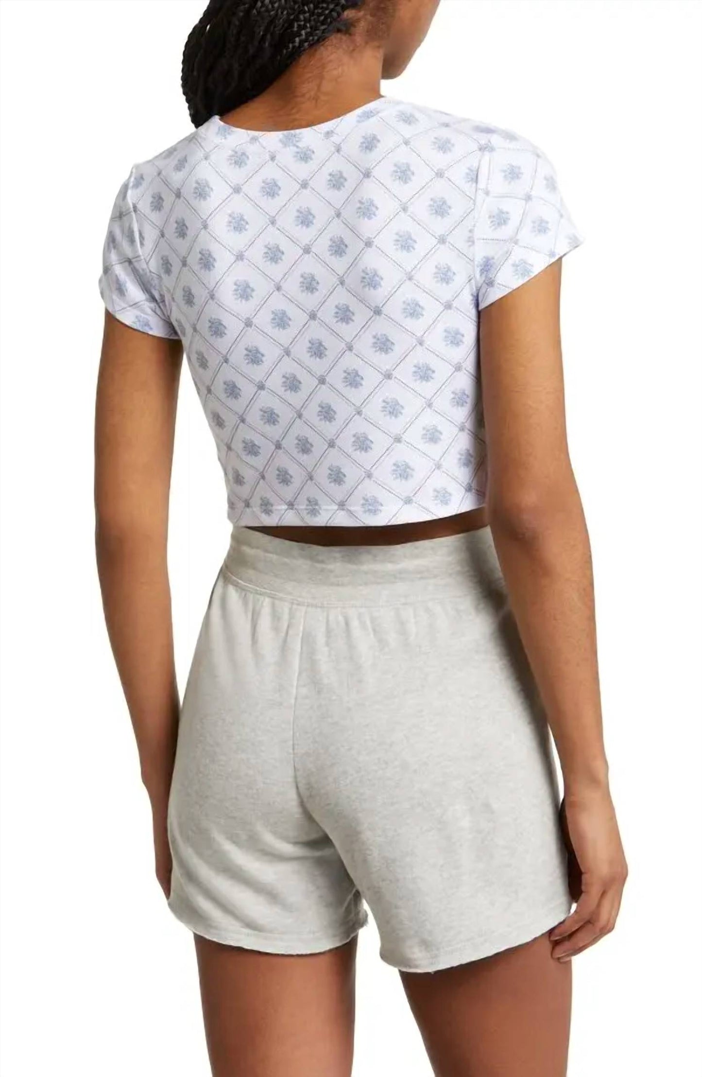 Free People - Camiseta Floral para Bebê