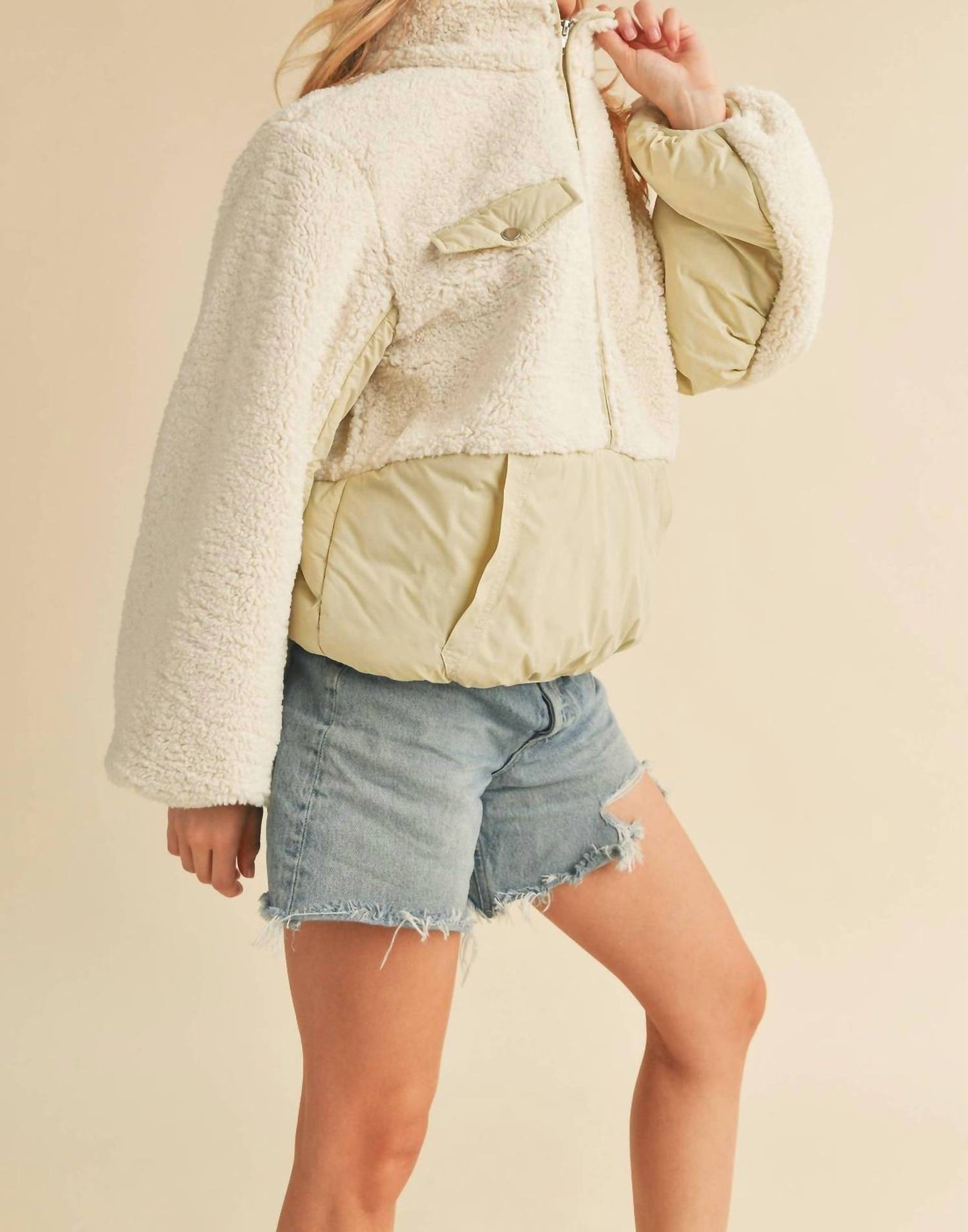 Aemi + Co - Fleece Pullover Top
