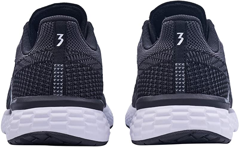 Tênis de corrida masculino Fierce 361 Degrees, preto/ébano