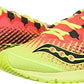 Tênis de corrida de estrada Saucony Type A9 feminino, cor limão/rosa, tamanho 6 B(M) EUA