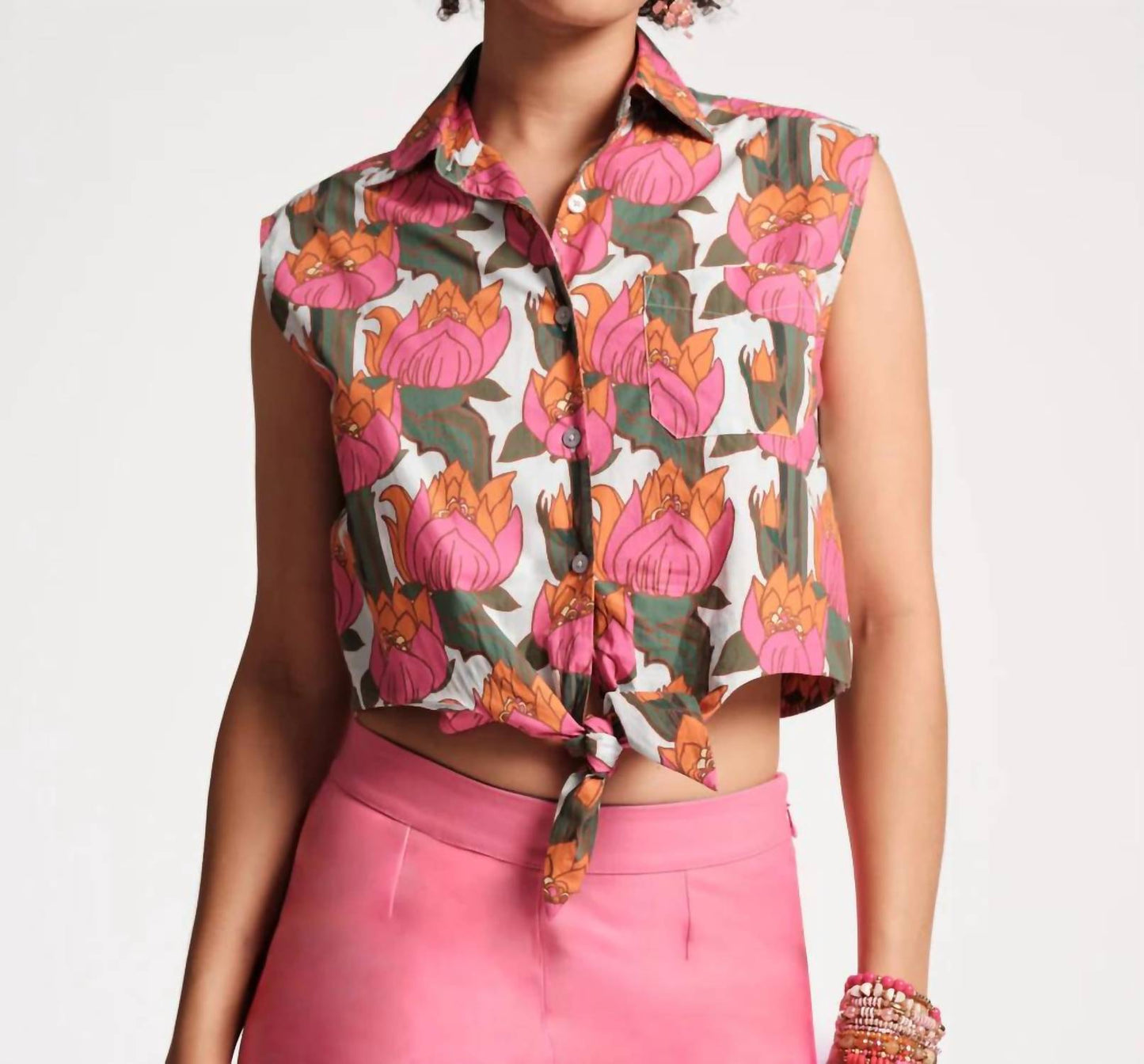 Frances Valentine - Rizzo Top Fireflower
