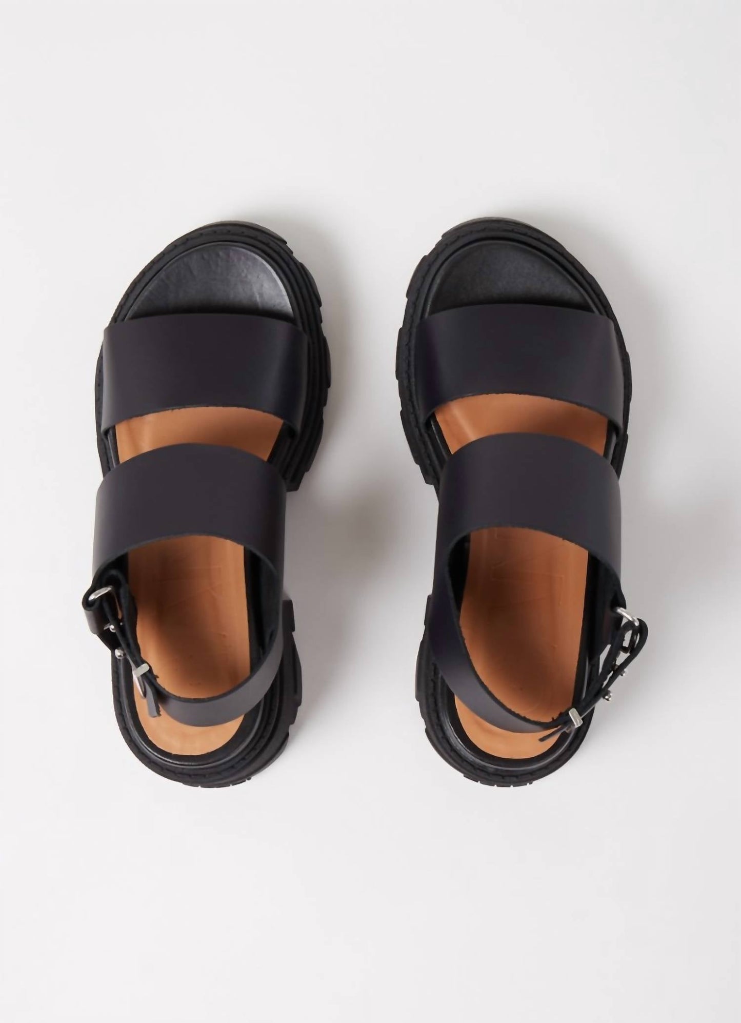Ganni - WOMEN CLEATED PLATFORM SANDAL