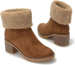 Corkys Footwear - Bota feminina de algodão com salto